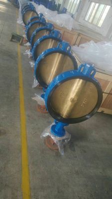 Copper body and copper plate butterfly valve series