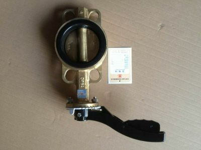 Copper body and copper plate butterfly valve series