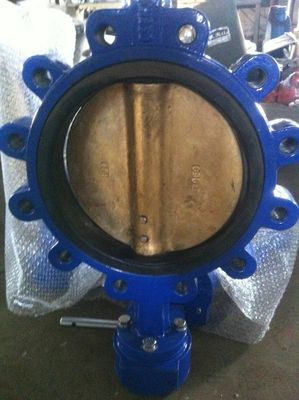 Copper body and copper plate butterfly valve series