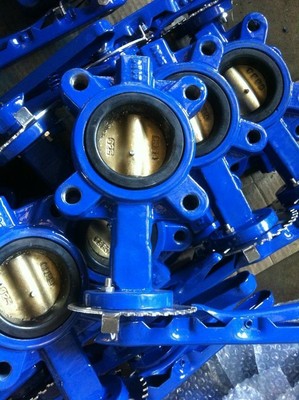Copper body and copper plate butterfly valve series