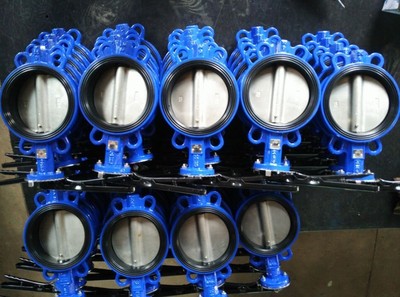 Copper body and copper plate butterfly valve series