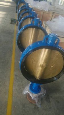 Copper body and copper plate butterfly valve series