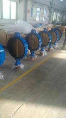 Copper body and copper plate butterfly valve series