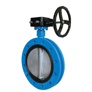 软靠背U型法兰蝶阀